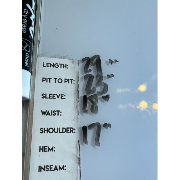 Alfred Dunner Top Women 16 Orange V Neck White Beaded Tropical Ombre Sheer Boho - Picture 11 of 12